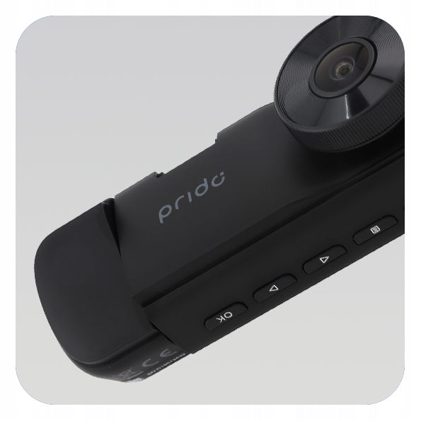 Prido i11 3-View Car Video Recorder Rear View Camera GPS Wi-Fi 4K Recording quality Full HD (1920 x 1080) QHD (2560 x 1440) 4K UHD (3840 x 2160)