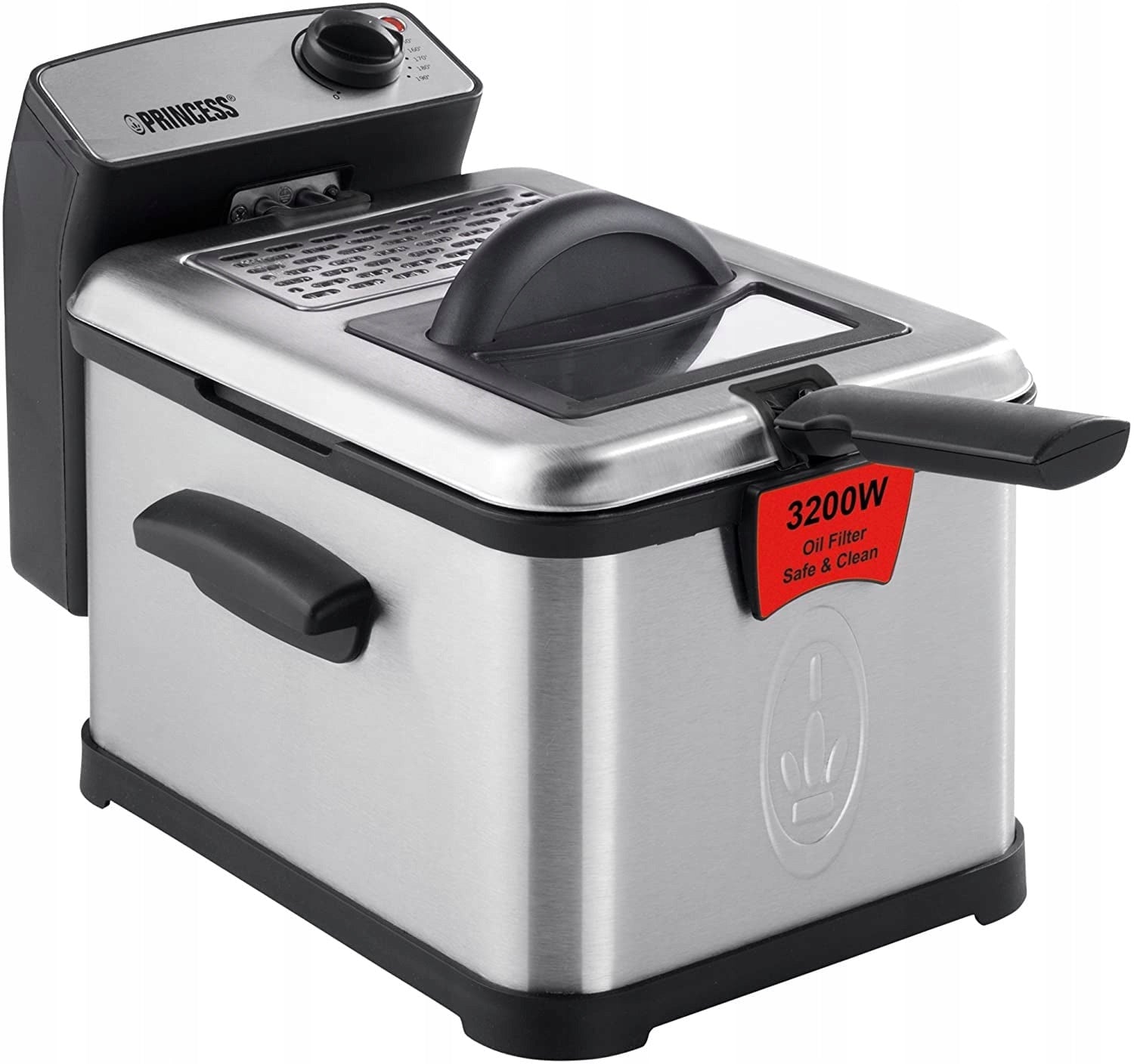 Princess Superior Fryer 183001 air fryer 3200W 3L stainless steel