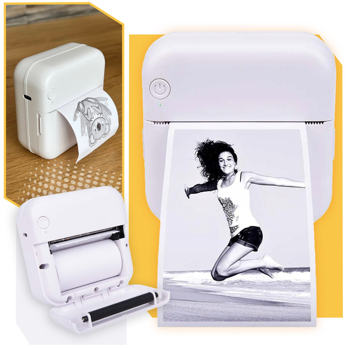 Print Mini Thermal Printer Instant Camera for Kids Thermal Paper EAN (GTIN) 5906700045820