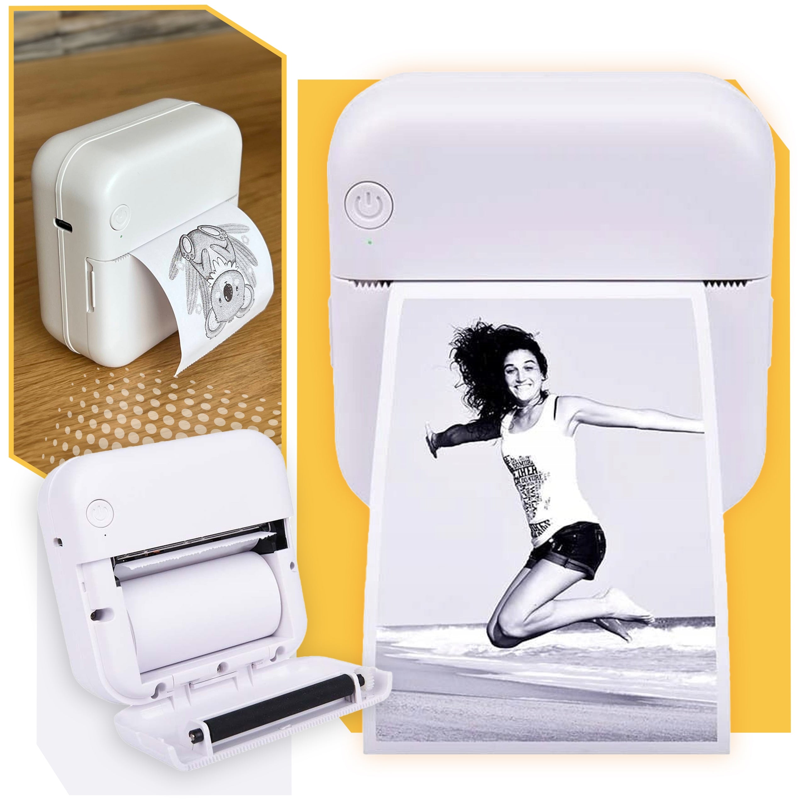 Print Mini Thermal Printer Instant Camera for Kids Thermal Paper EAN (GTIN) 5906700045820