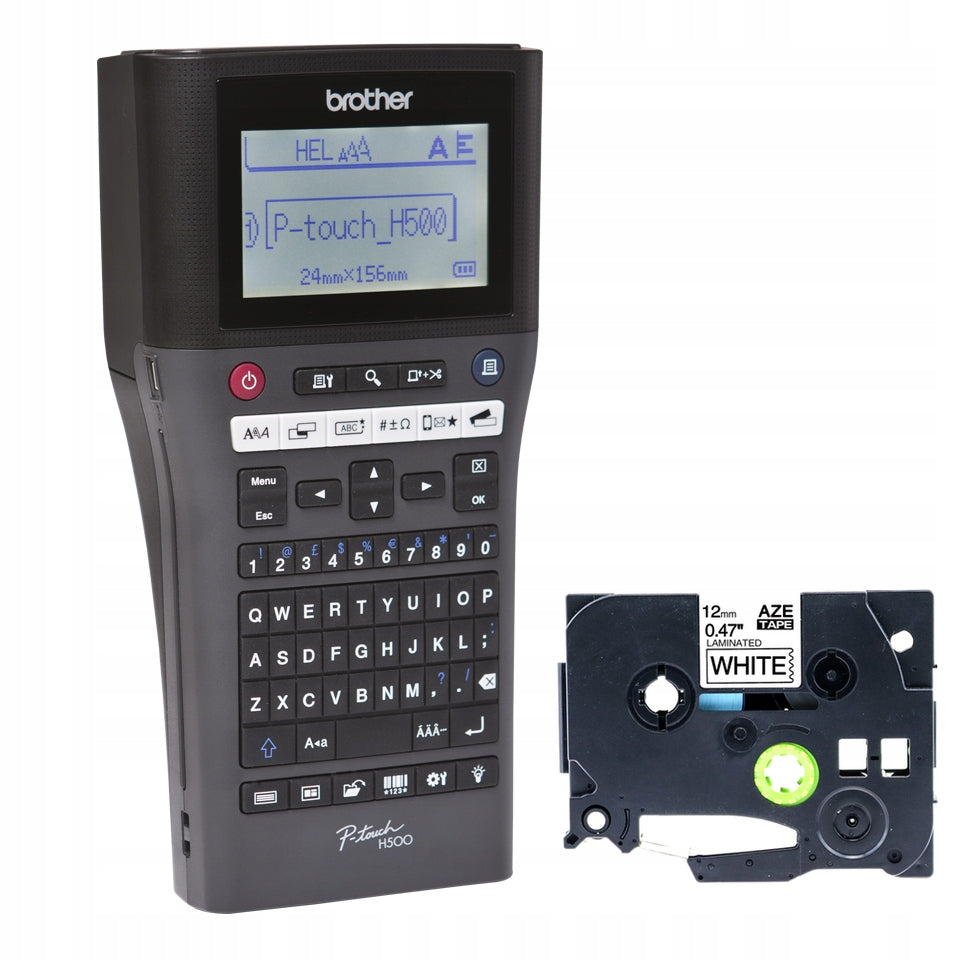 Printer Brother P-touch PT-H500 + tape