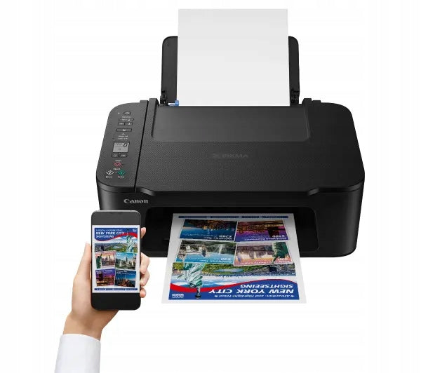 Printer Canon PIXMA TS3750i BK WiFi 3in1 scanner copier starter inks