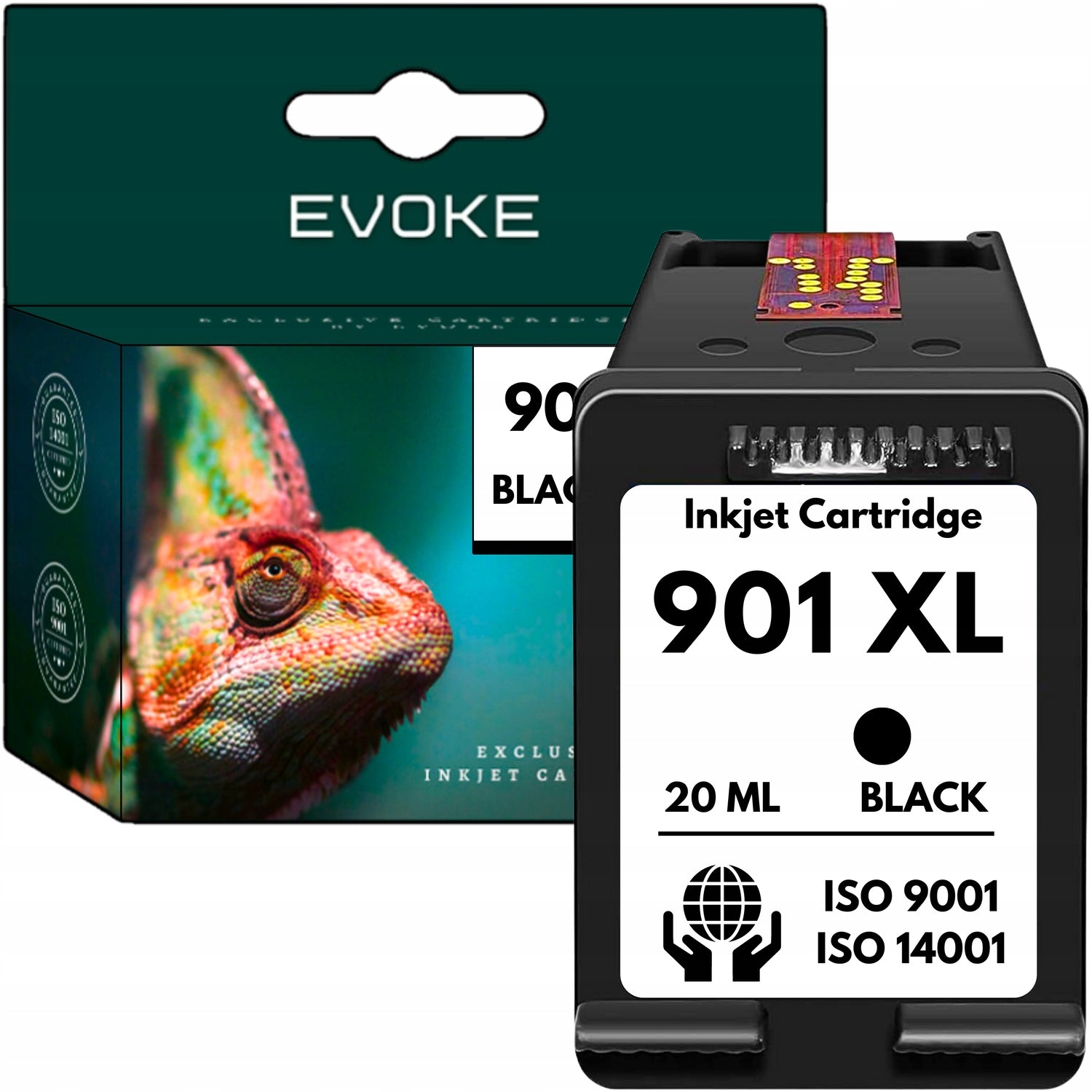 Printer ink HP 901 black XL | 20 ml | 1000 pages | CC654AE