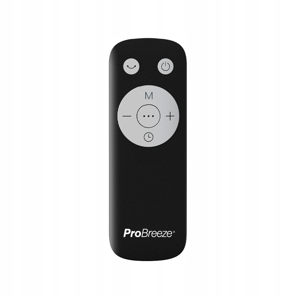Pro Breeze 40" Bezłopatkowy Wentylator Wieżowy Smart Sterowanie - Czarny Dominant color black