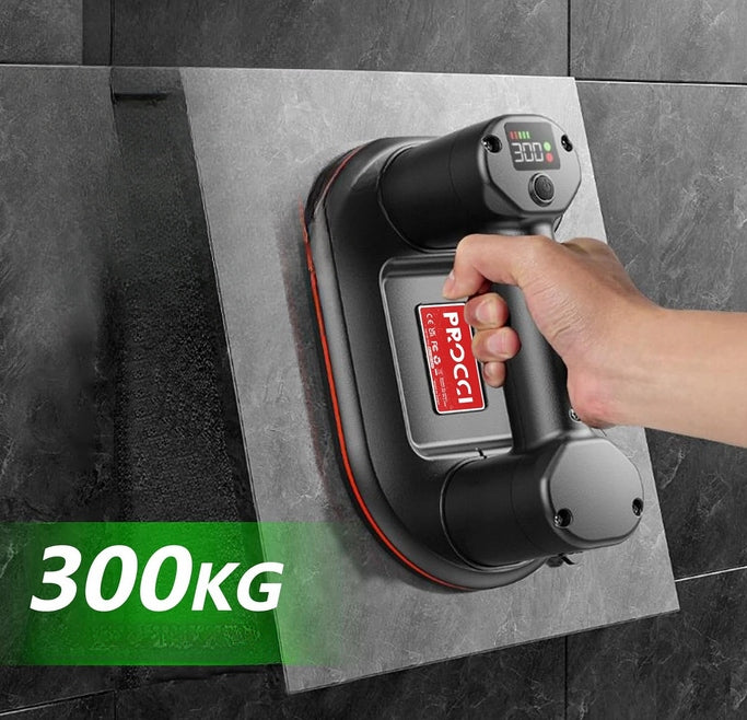 Procci Cordless Lift Suction Cup LCD 24cm for Glass Plates 300kg Packaging status original
