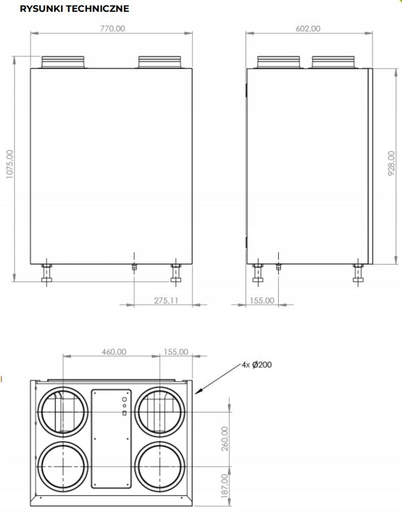 Prodmax Air Expert 400 V Classic Recuperation Ventilation Brand Prodmax