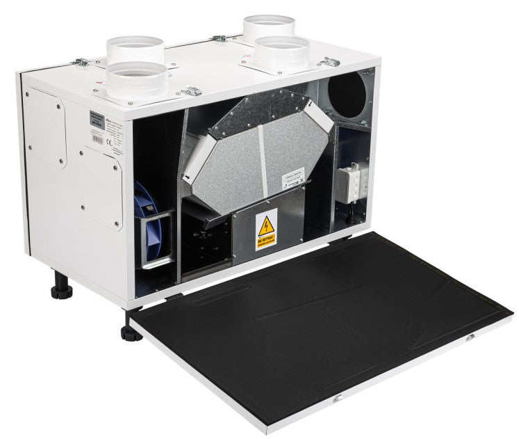 Prodmax recuperator ventilation unit Pro Mini 300V/H Energy efficiency class A