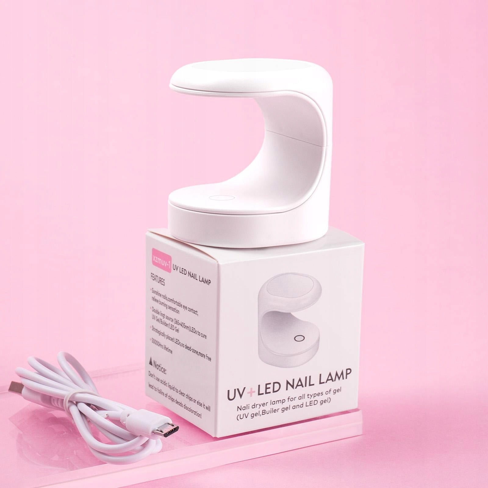 Professional 16W Nail Dryer Lamp Dual Light Source Quick Drying 2 Pcs Medical device type accessories for a medical device or a product without an intended medical purpose