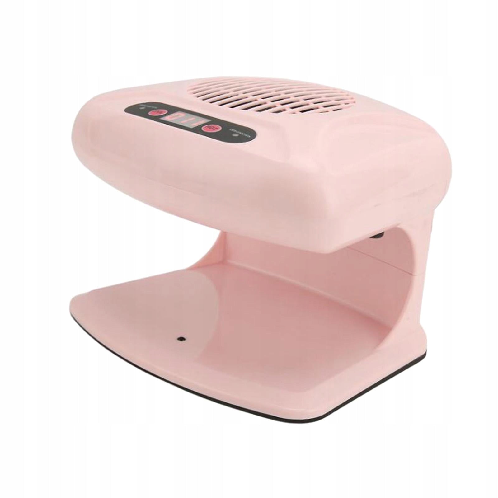 Professional Air Nail Dryer Fan with Automatic Sensor for Fingernail Pink