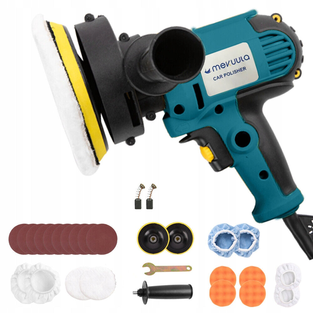 Professional CAR POLISHER WITH ADJUSTABLE ROTATION + 28x ACCESSORIES Manufacturer code RJT