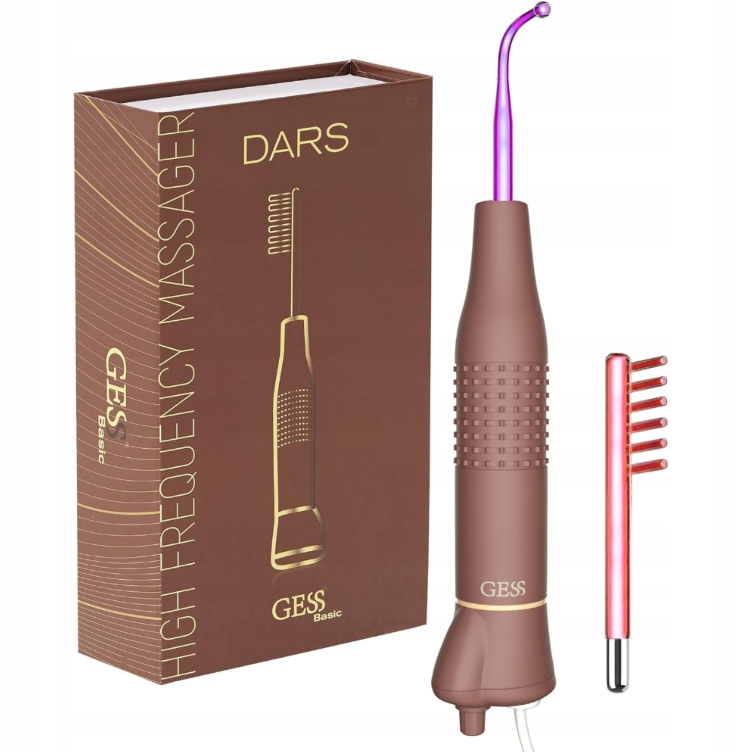Professional Darsonval for Face Scalp Argon Pellets