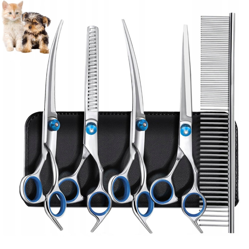 Professional Dog Grooming Scissors Set Gift 5in1 Brand no brand