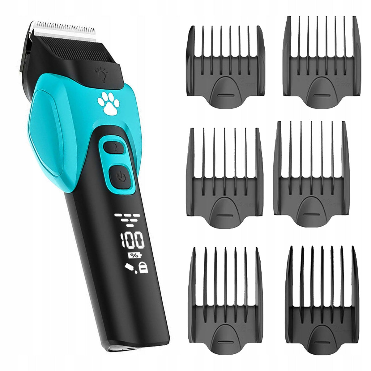 Professional Dog Hair Clipper Quiet Dog Trimmer Sharp Strong Packaging status original