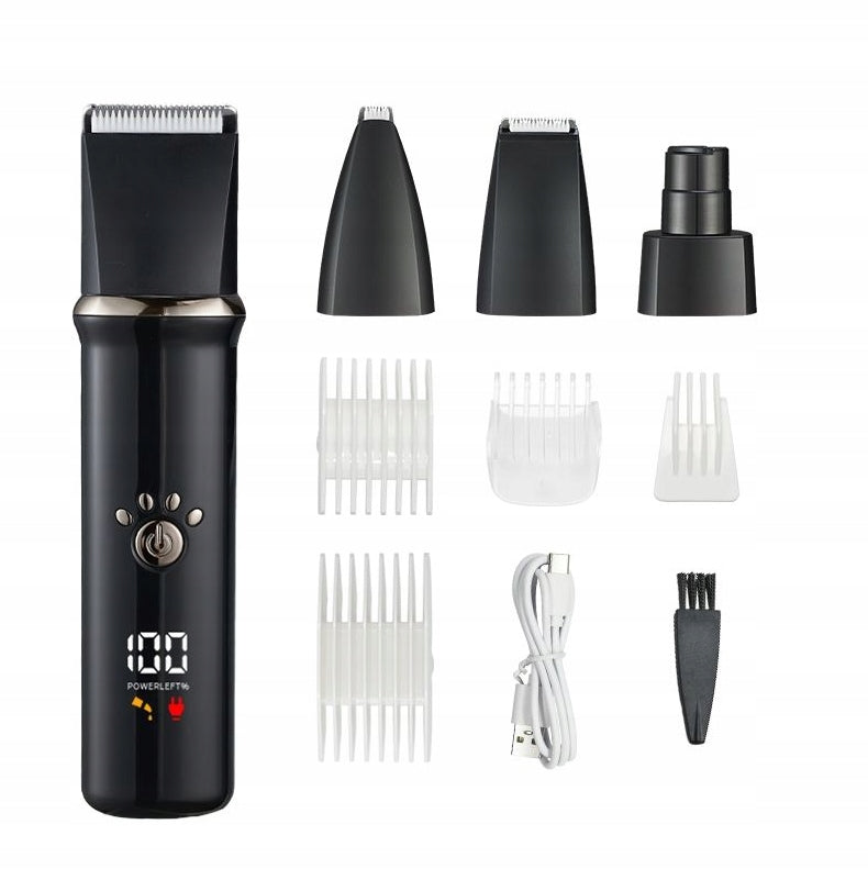 Professional Dog Hair Clipper Silent Trimmer for Dog -3in1 Packaging status original
