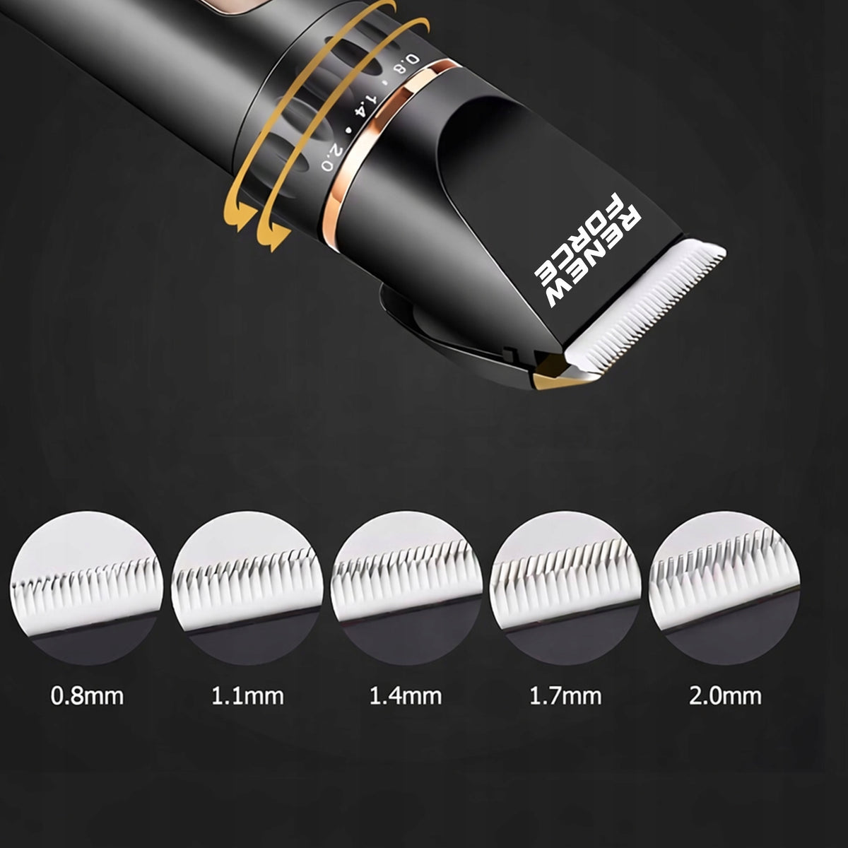Professional Dog Hair Clipper Silent Trimmer for Dog Shaver 9in1 Packaging status original
