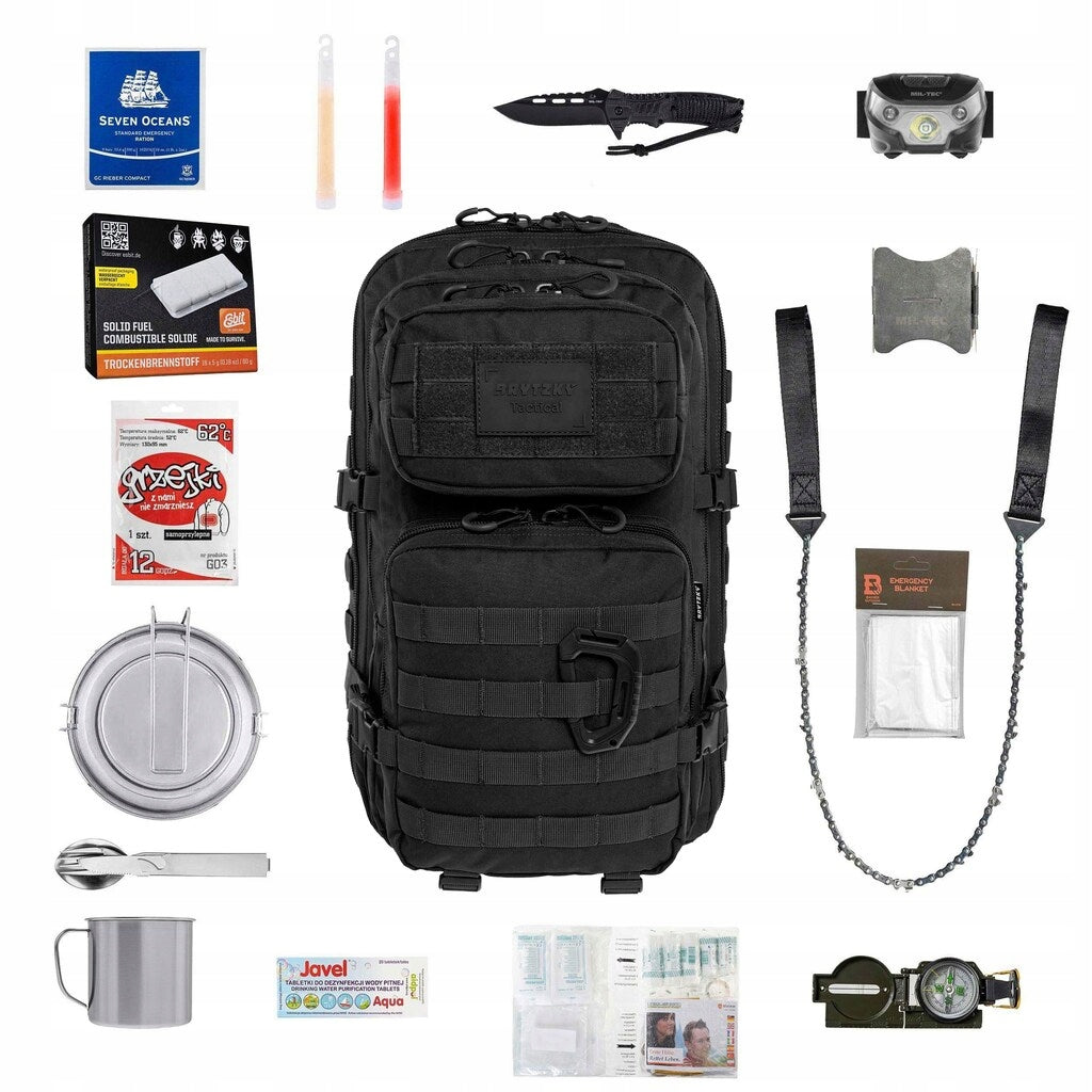 Professional Evacuation Backpack – ready survival kit