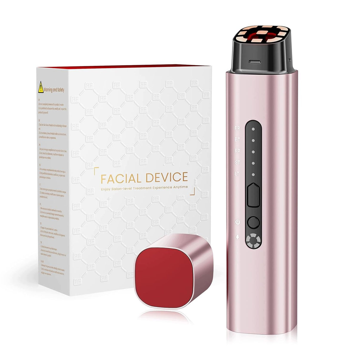 Professional Face Massager 5in1 – Radiofrequency LED Light Therapy