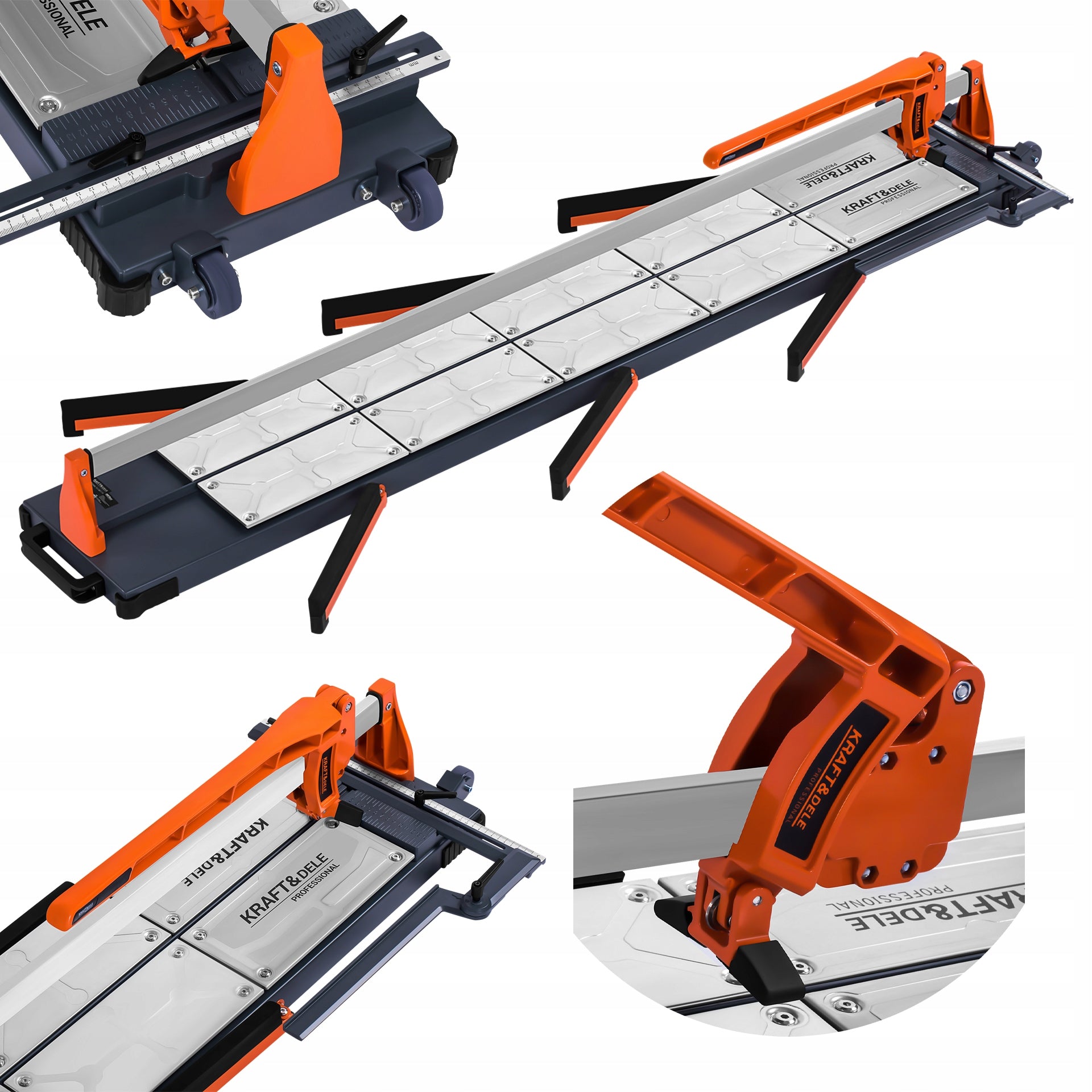 Professional Glaze Cutter for Gres Tiles 1650 mm Kraft&Dele