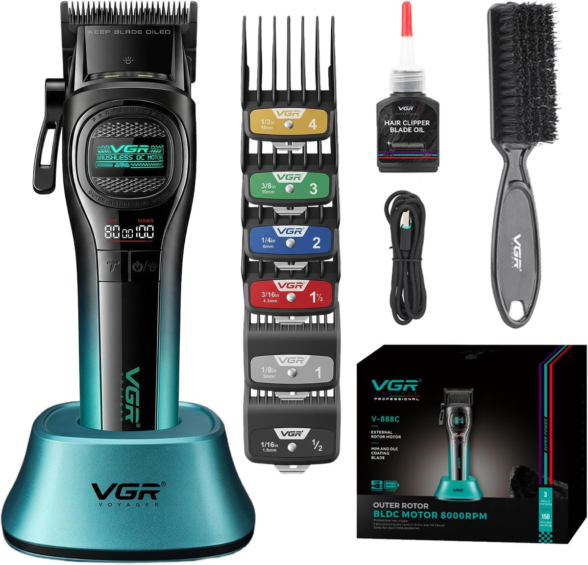 Professional Hair Cutting Machine Wireless Hairdressing