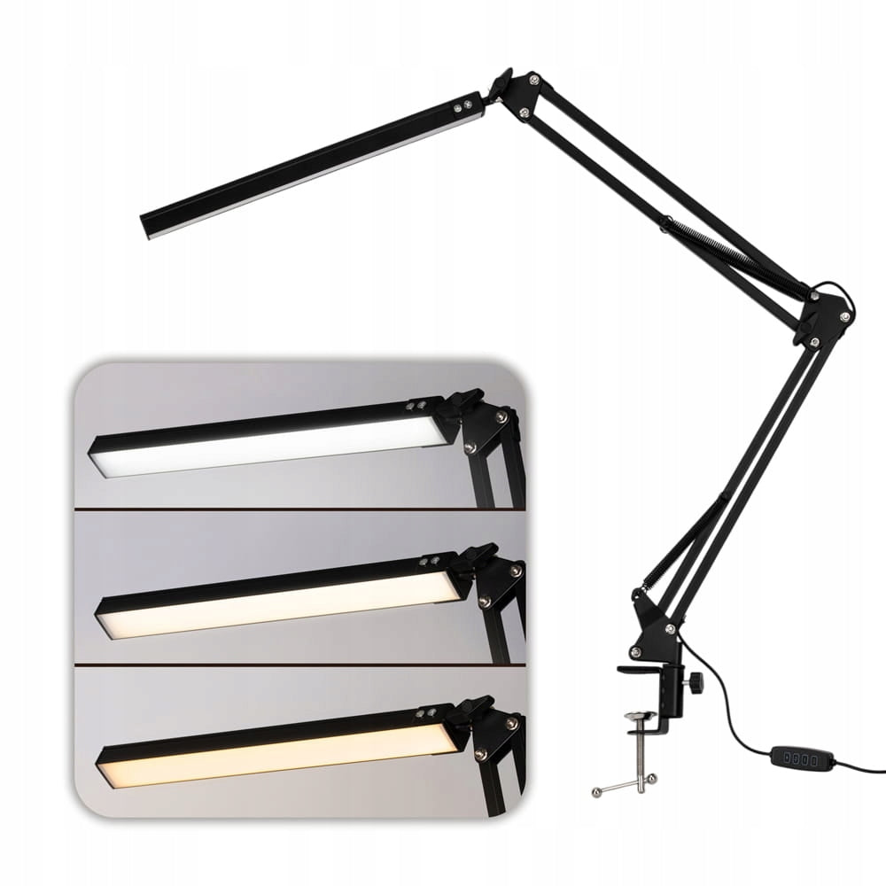 Professional LED Lamp 12W Cosmetic Desk Top Adjustable MT-328 Color black