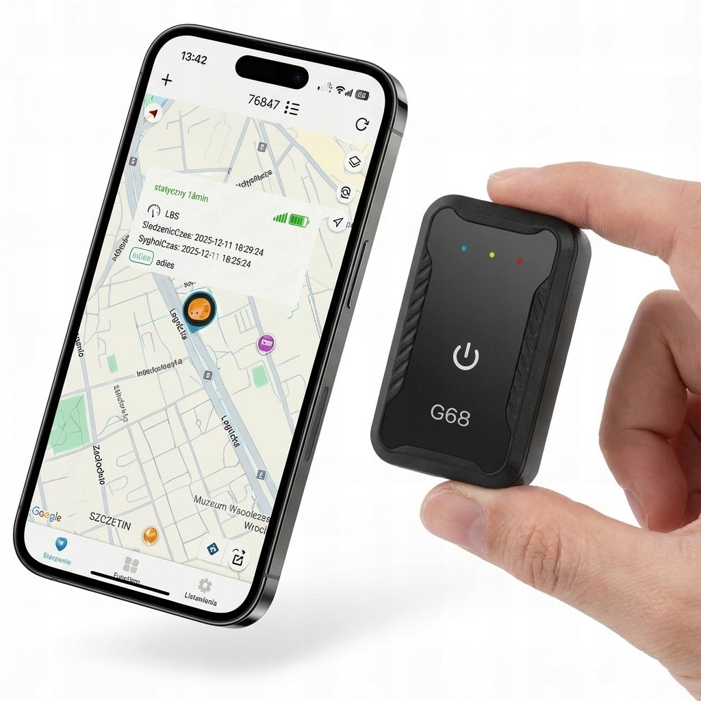 Professional Mini GPS LOCATOR 4G 4Connect G68 Up to 10 DAYS WITHOUT SUBSCRIPTION Model 4Connect G68