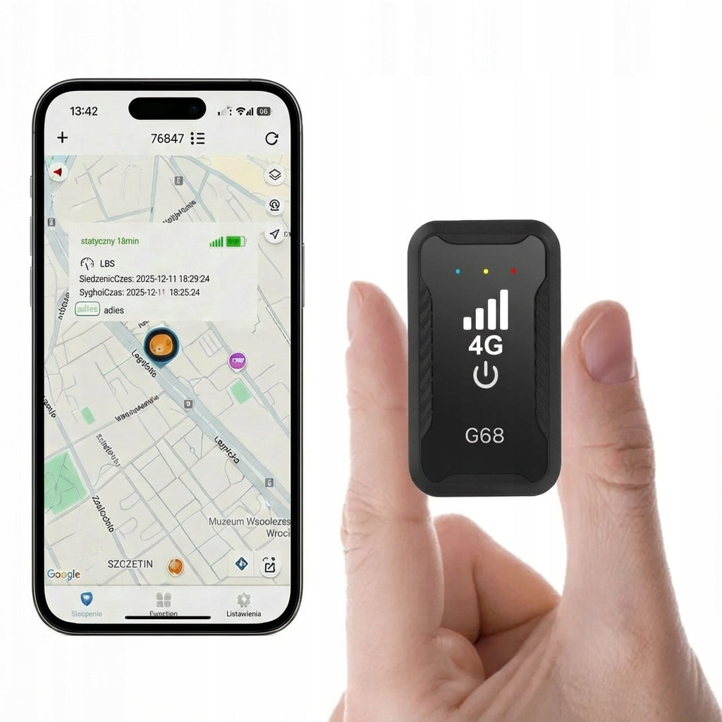 Professional Mini GPS LOCATOR 4G 4Connect G68 Up to 10 DAYS WITHOUT SUBSCRIPTION