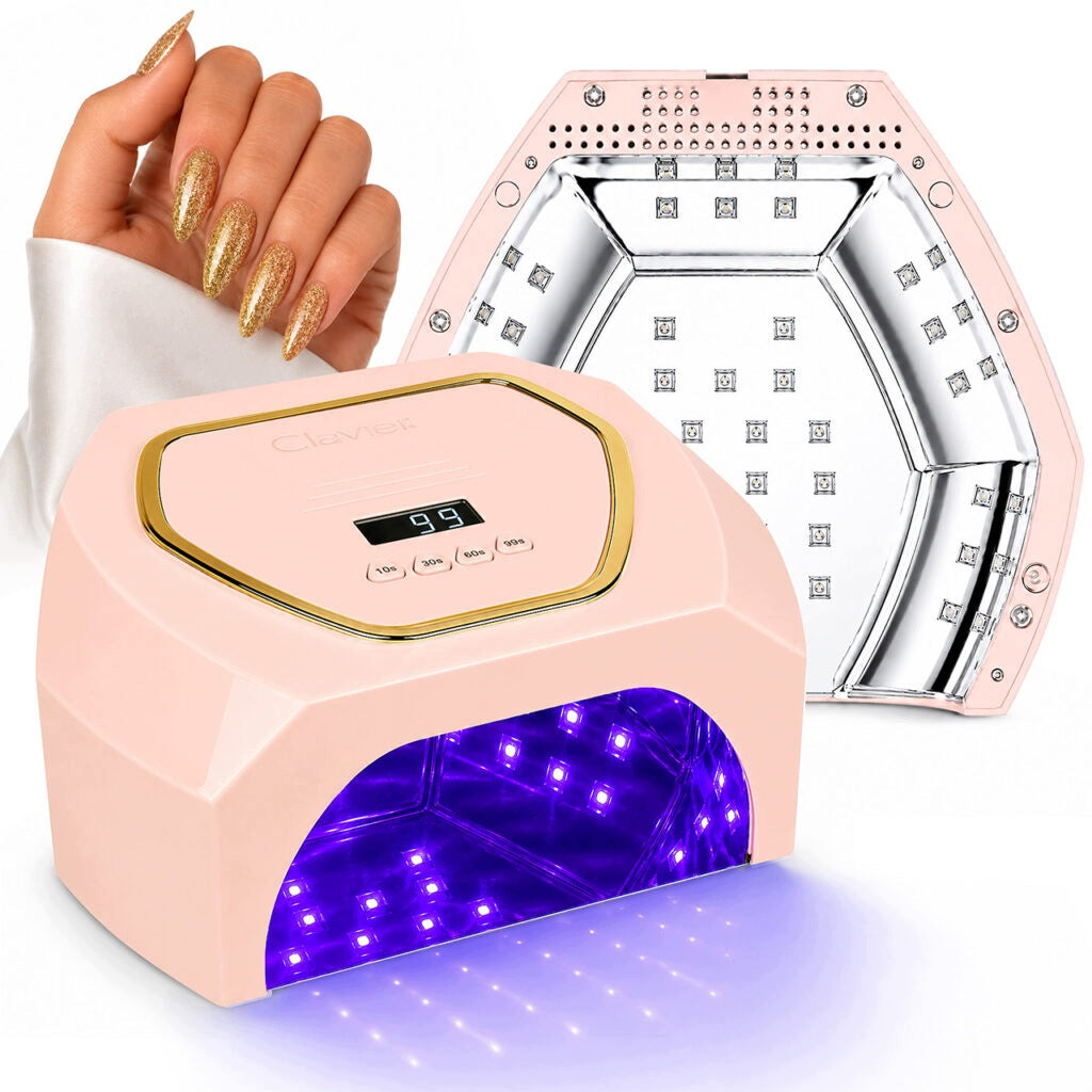 Professional Nail Lamp Hybrids Clavier UV/LED 268W - Powder Pink