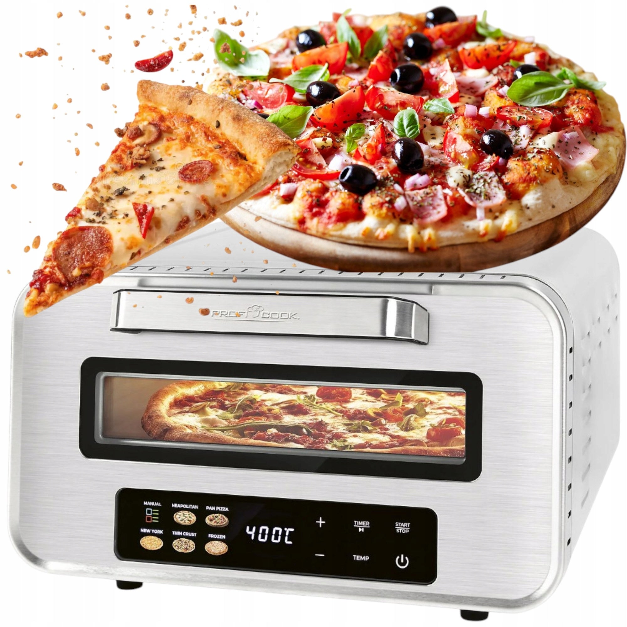 Professional PIZZA OVEN 400°C OVEN PIZZA in 5 min LARGE EAN (GTIN) 4006160045512