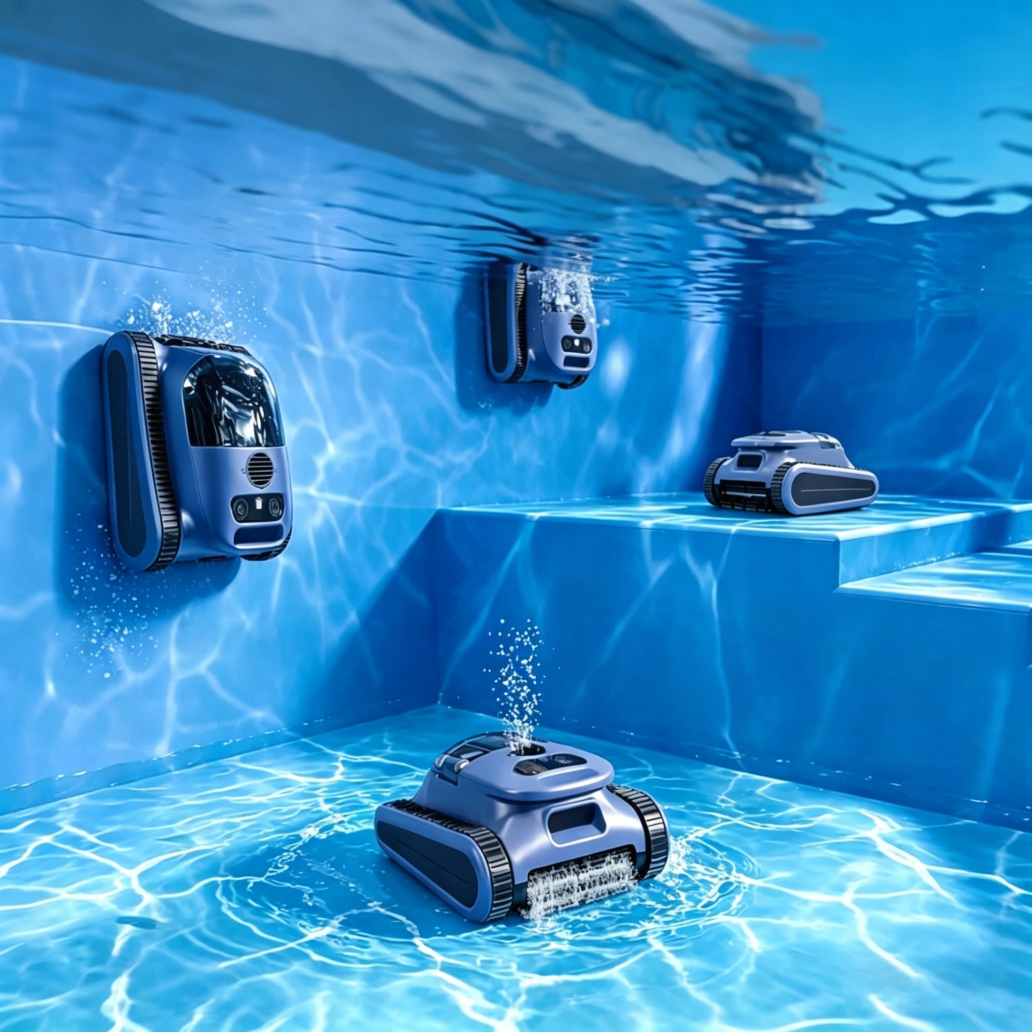 Professional Pool Robot SAT30-PRO 180W APP AI 200m² IPX8 Power 180 W