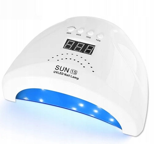 Professional UV Nail Lamp LED 1S 48W Strong For Hybrid Acrylic Gels Brand Elektromet
