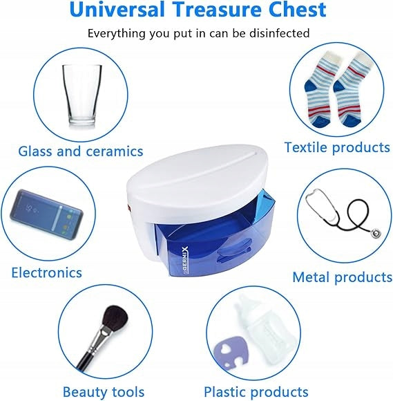 Professional UV and Ozone Cosmetic Sterilizer for Manicure Tools Brand no brand