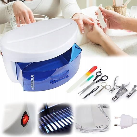 Professional UV and Ozone Cosmetic Sterilizer for Manicure Tools