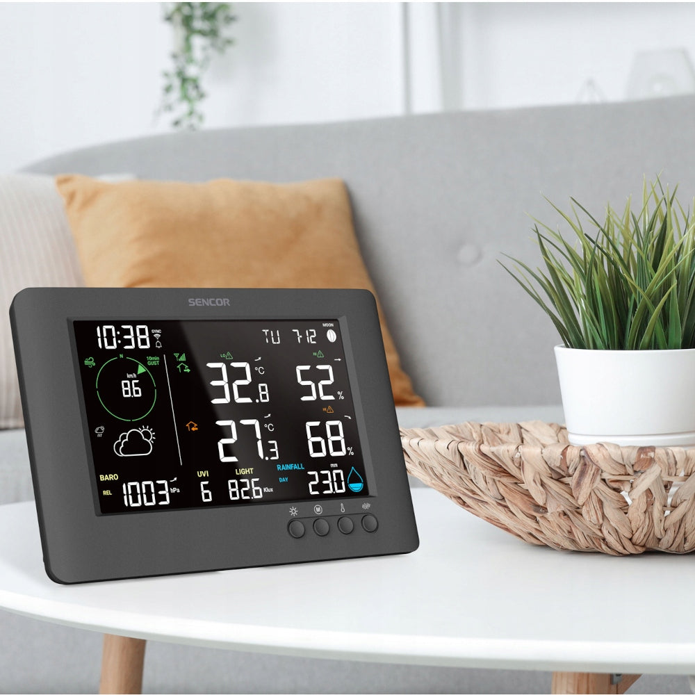 Professional Weather Station meteo WiFi SENCOR SWS 10500 Barometer Manufacturer code SWS 10500