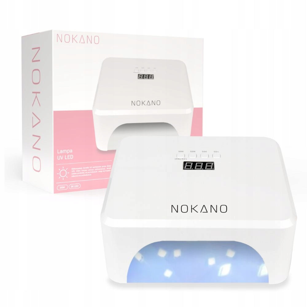 Professional for nails hybrid gels NOKANO UV LED lamp V6 36W white