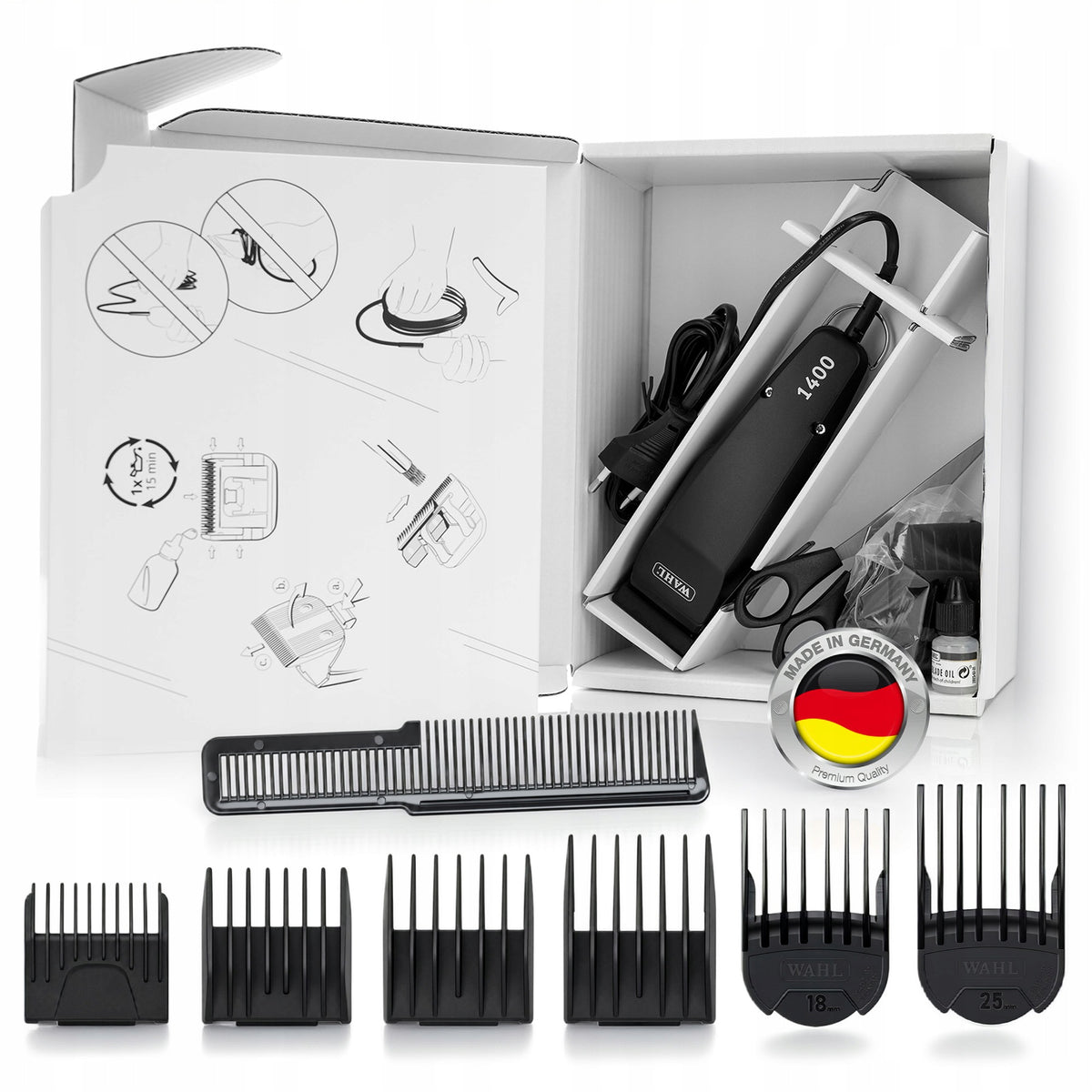Professional hair clipper WAHL 1400-1802 - StarBlade 46mm Packaging status original