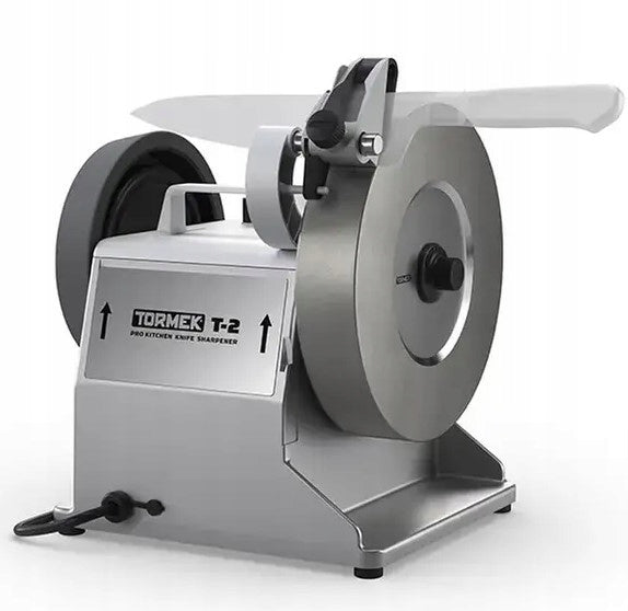 Professional slow-rotating sharpener for kitchen knives Tormek T-2 Pro Power 120 W