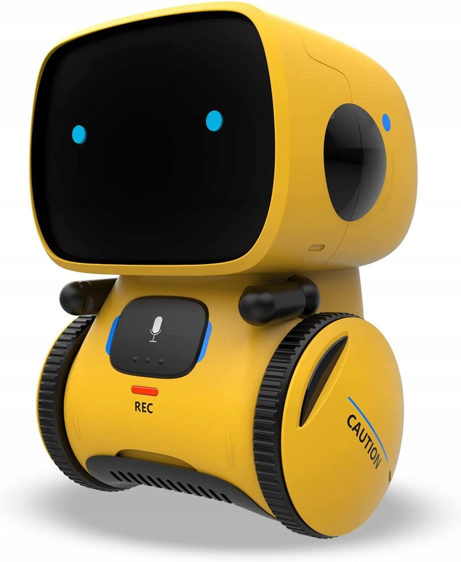 Programming robot yellow interactive with voice control 3 years +