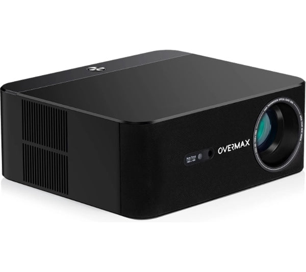 Projector Overmax Multipic 5.2 FHD Google TV Wi-Fi BT 200 inch HDMI remote control Manufacturer code Projektor Rzutnik Asystent głosowy GOOGLE