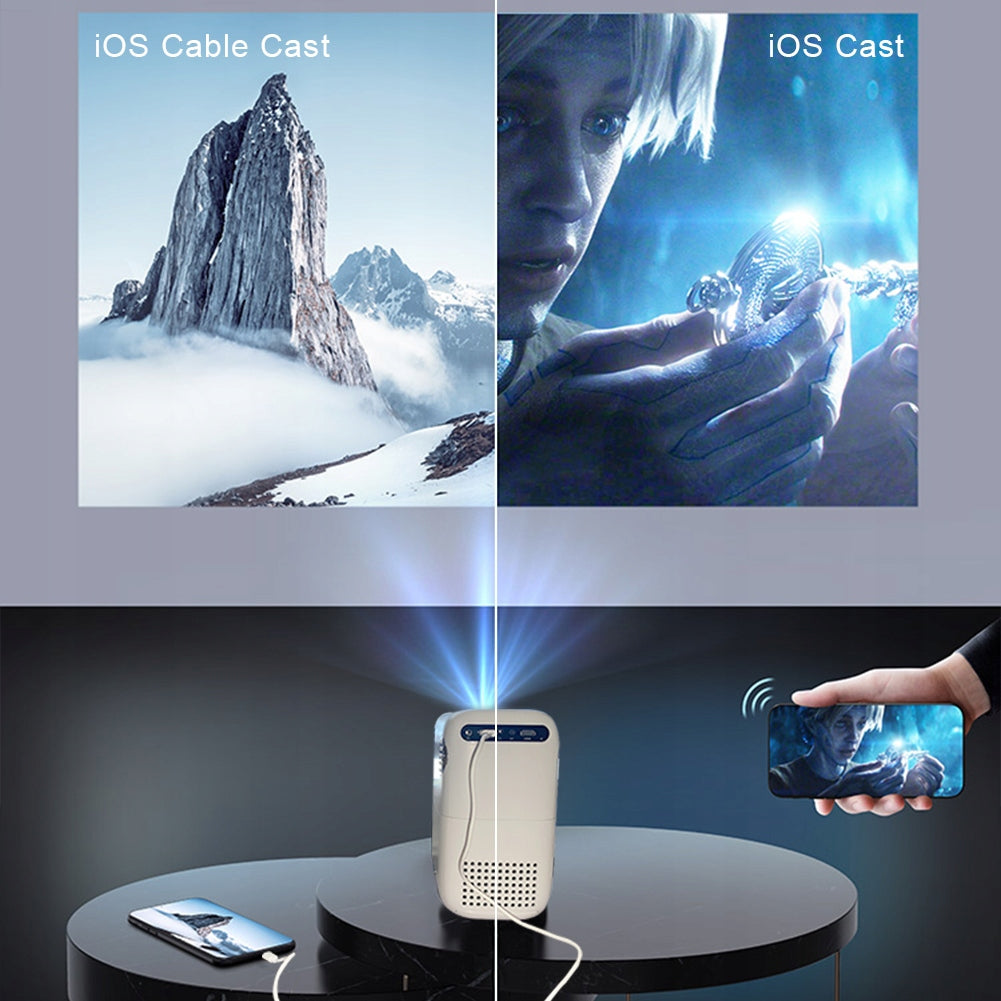 Projector WIFI Bluetooth Speaker 1080P FULL HD 4500 Lumens Manufacturer code L1