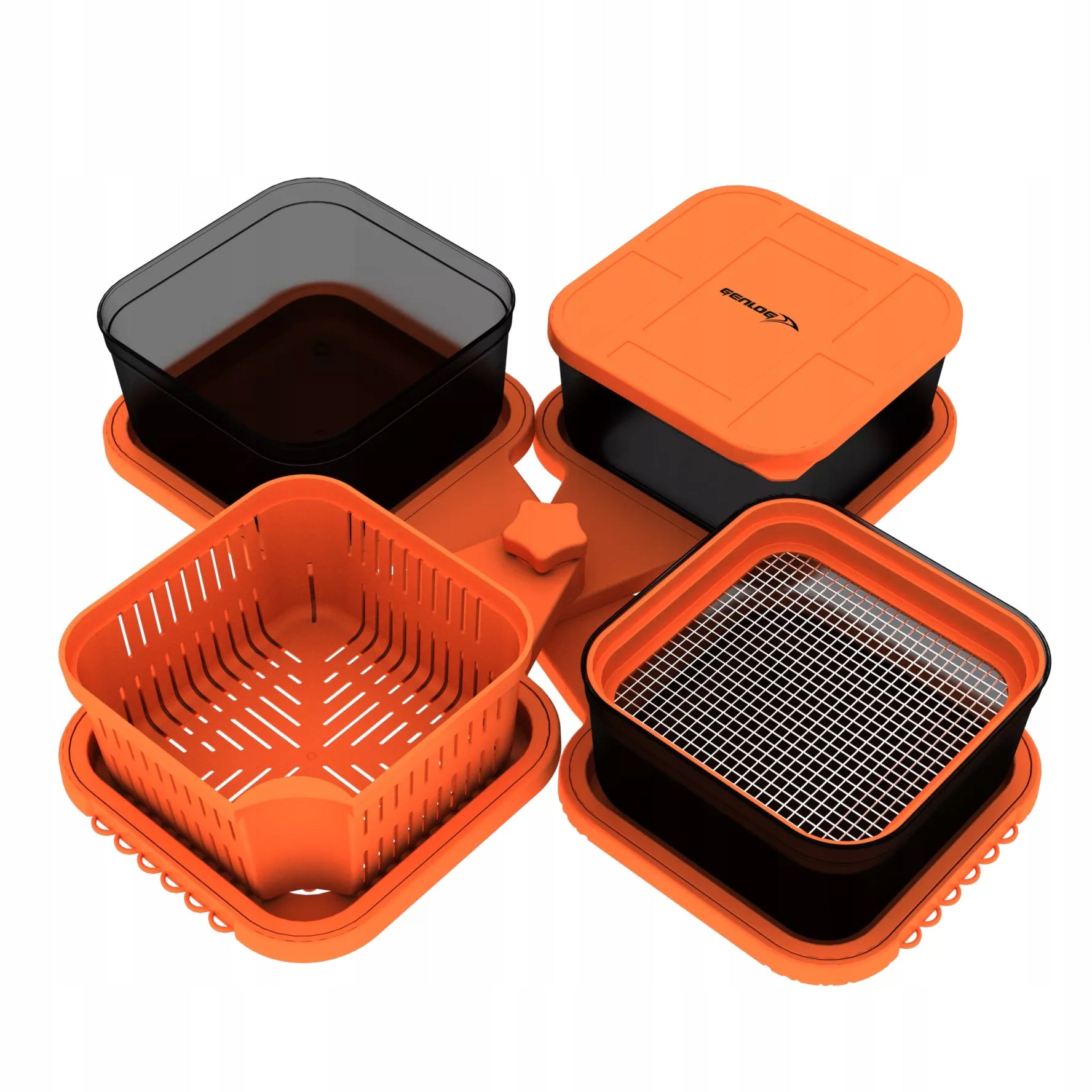 Promotion-Set of containers GENLOG G-System Method Feeder Container Set