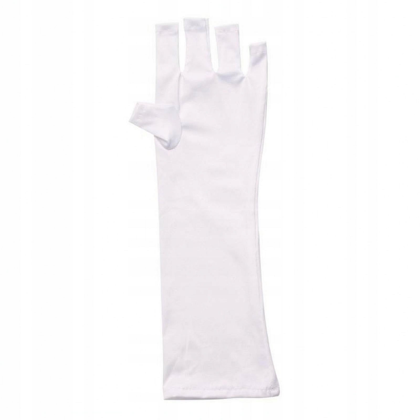 Protection Gloves Skin Protection Manicure Accessory for Long White - Thin