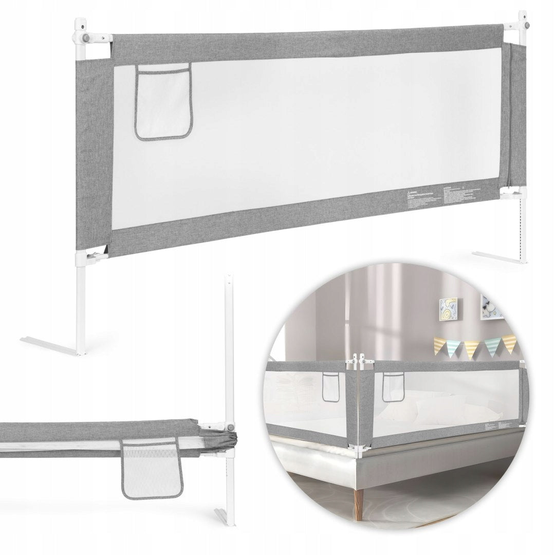 Protective Barrier For Bed 200 cm Security Adjustable For Children