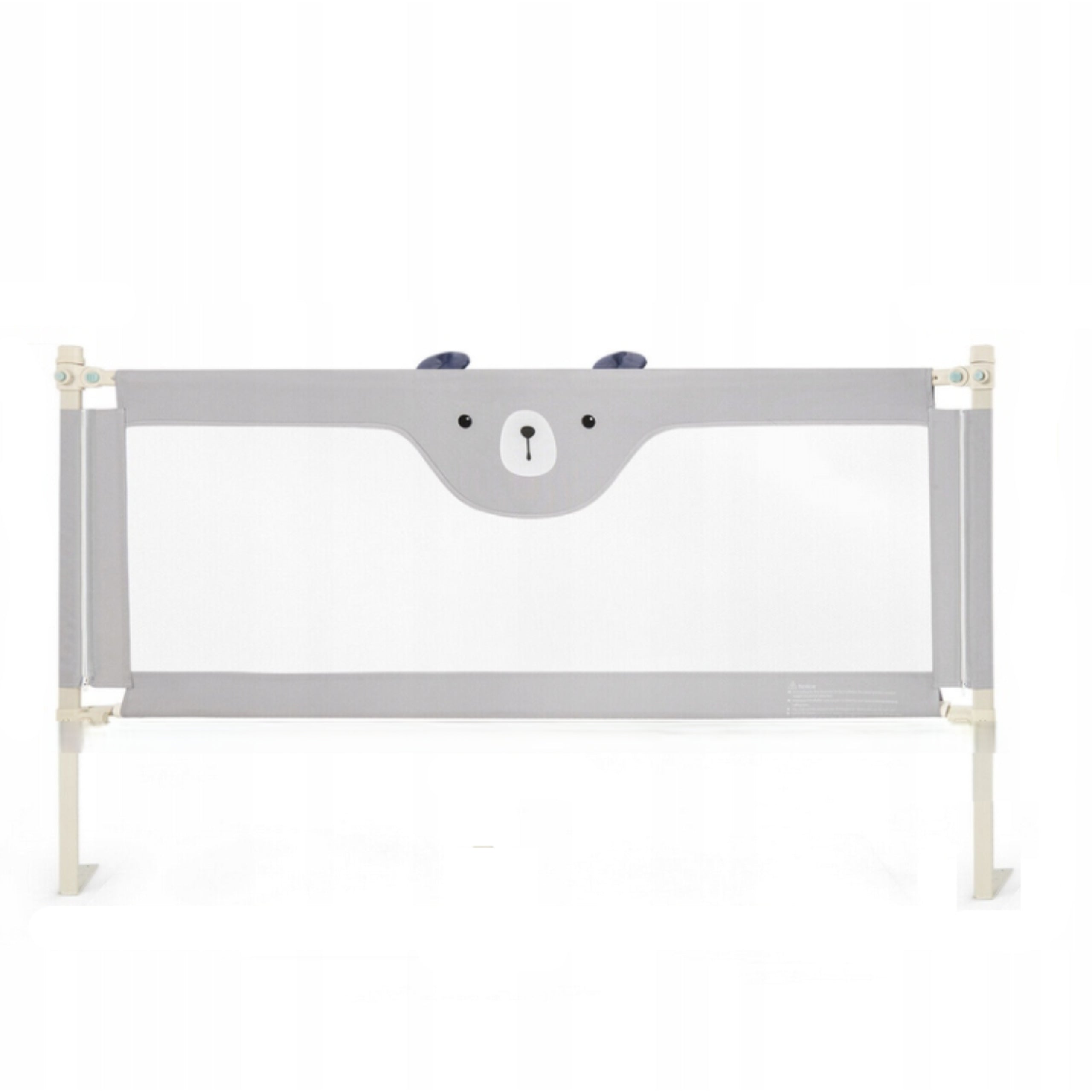 Protective Barrier For Safety Bed With Mesh Folding For Children
