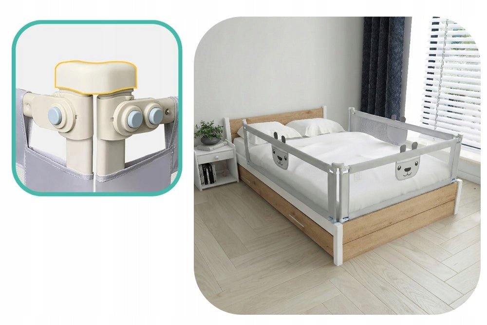 Protective Barrier for Bed 180cm Protection Cover for Children Playpen Packaging status original