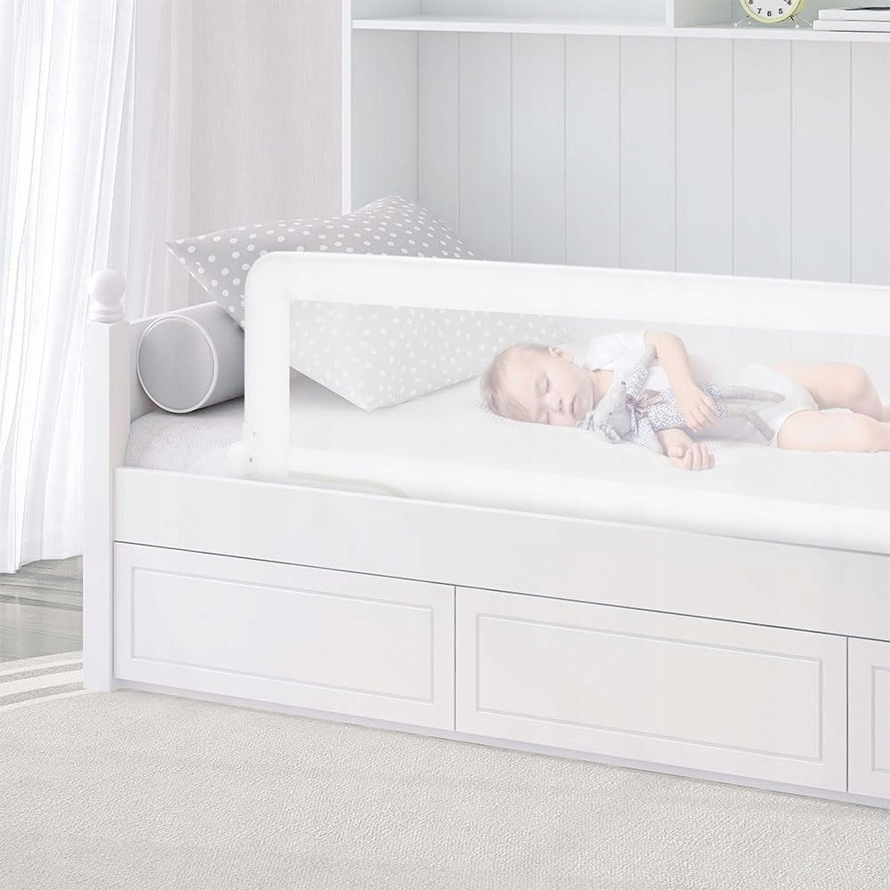 Protective Barrier for Bed Asalvo 2in1 Folding White 150x43cm Brand Asalvo