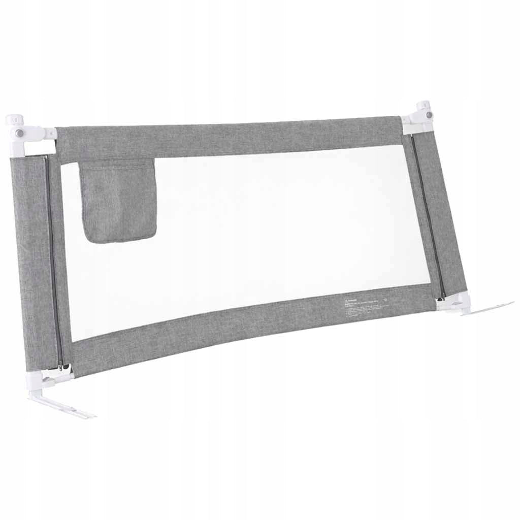 Protective Barrier for Bed Folding Safety Gate Grey 160 cm Packaging status original