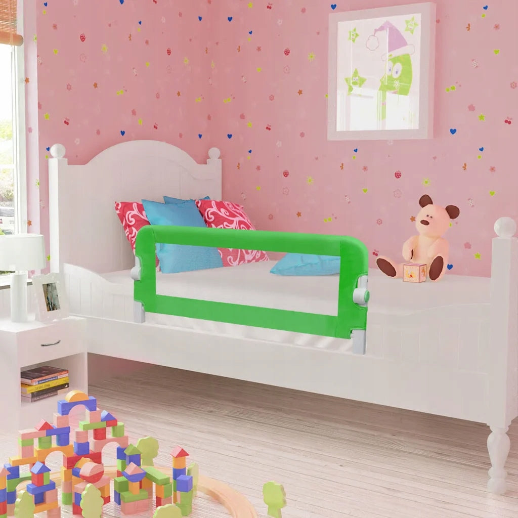Protective barrier for bed, 102 x 42 cm, green Brand VidaXL