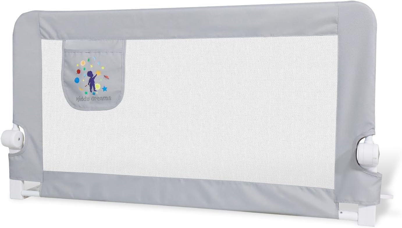 Protective barrier for bed 150 cm non-slip for babies and children
