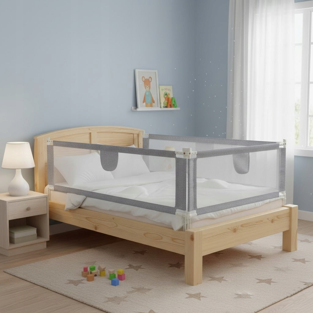 Protective barrier for bed Adjustable child protection 200x70cm I009 Manufacturer code I009 200x70