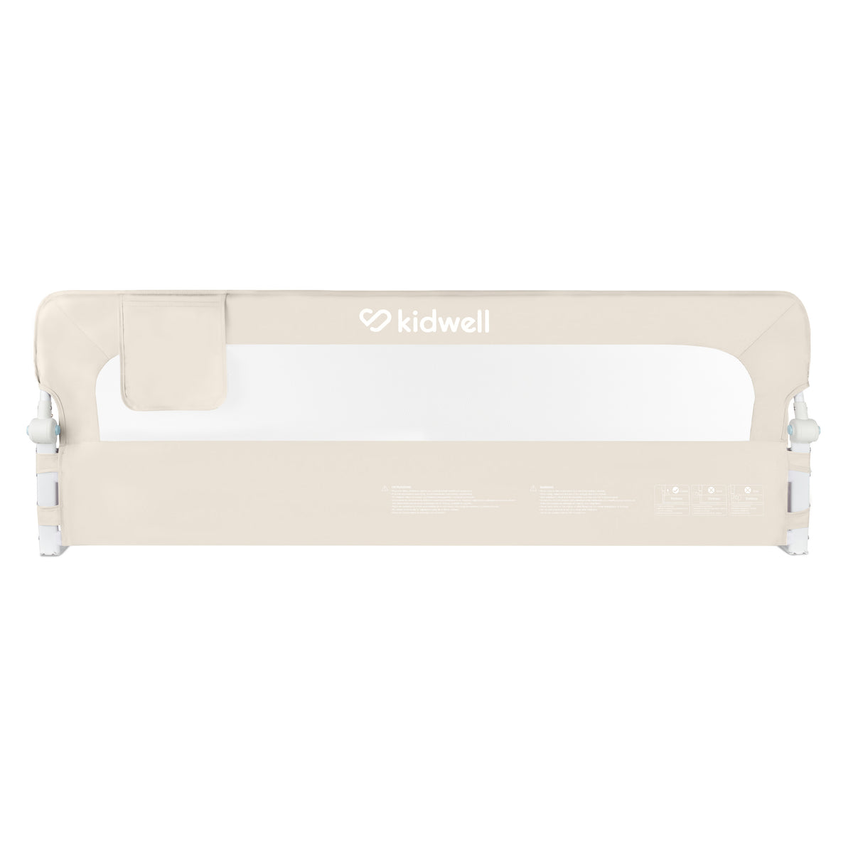Protective barrier for bed KIDWELL Cori 150 cm beige extensions high Manufacturer code BALOCOR01A1